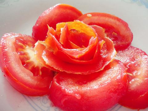 西红柿玫瑰花