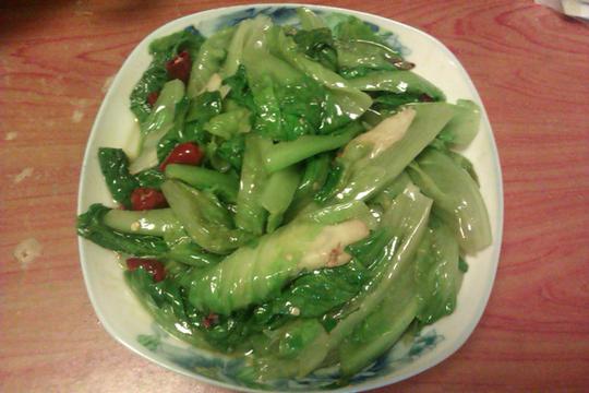 清炒生菜