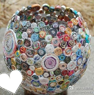 创意纸艺艺术品