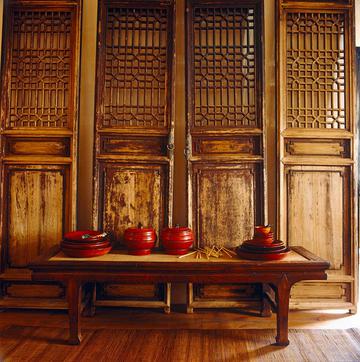 中国红色漆器