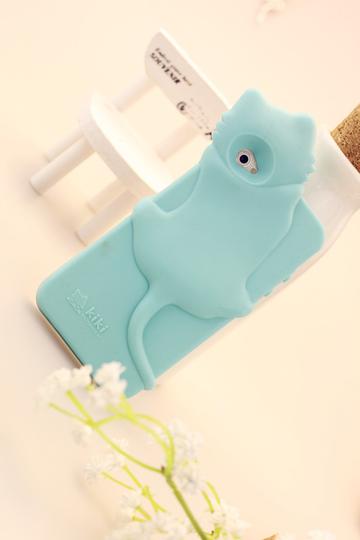 粉嫩猫咪手机套