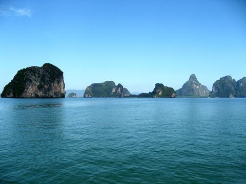 普吉岛的海面