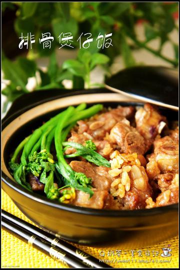 排骨煲仔饭