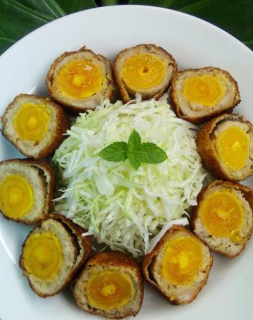 香酥里脊咸蛋黄