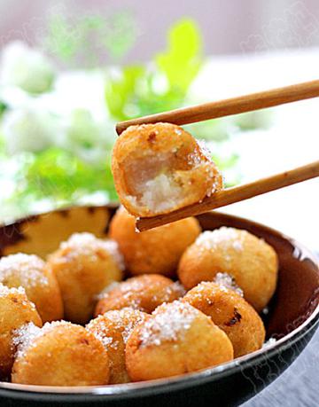 酥炸藕丸