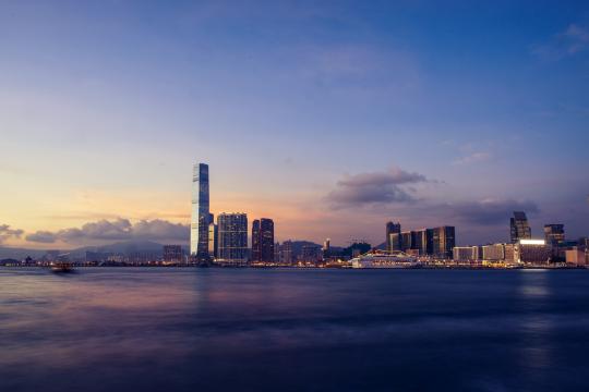 香港的维多利亚港湾