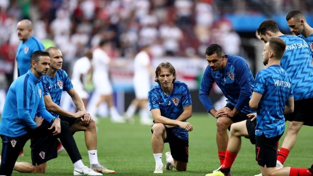 世界杯半决赛：克罗地亚2-1加时力擒英格兰