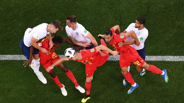 世界杯英格兰0-1负比利时