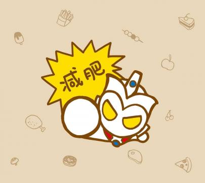 一张能决心减肥的图