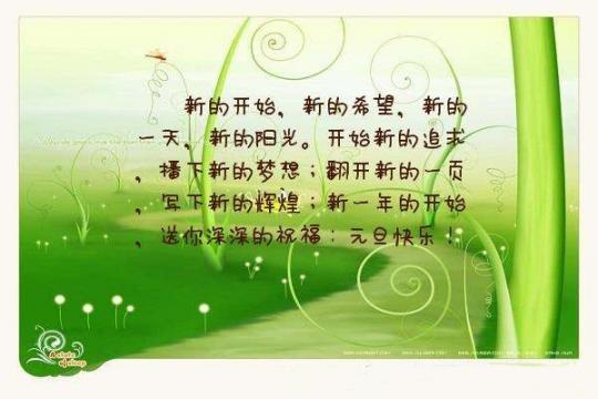 新的一天开始精美语句