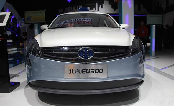 海西车展北汽新能源EU300