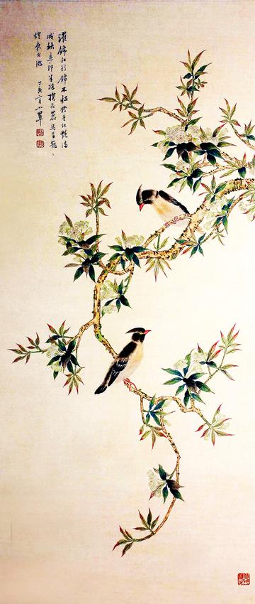 传统花鸟工笔画