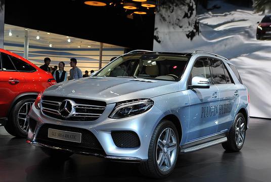 2015年上海车展SUV奔驰GLE500e