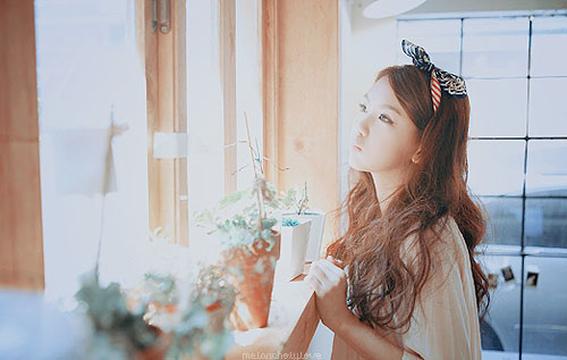 思念美女唯美意境