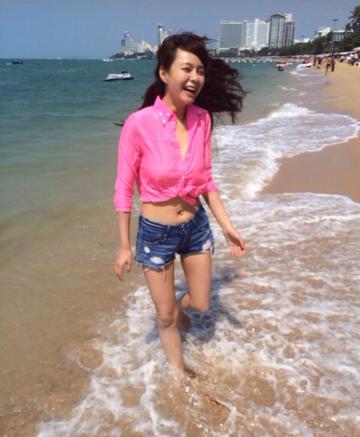 沈梦辰海边性感