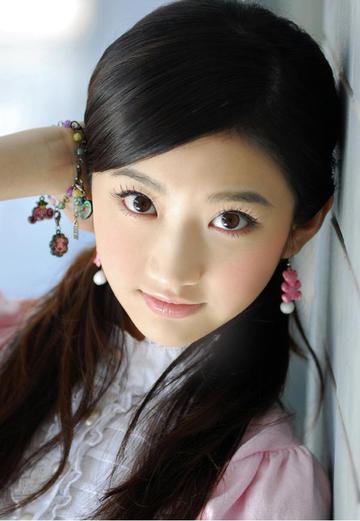 景甜可爱邻家女孩写真