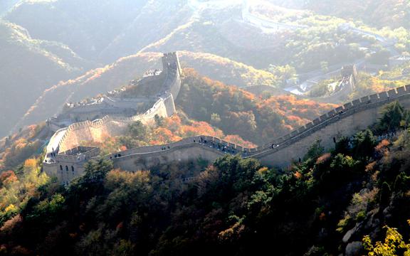 八达岭秋色