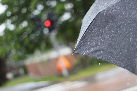唯美打伞雨季