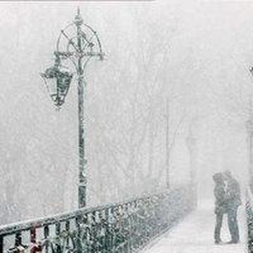 冬天雪景可爱头像