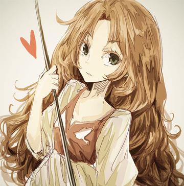 唯美二次元动漫女生插画