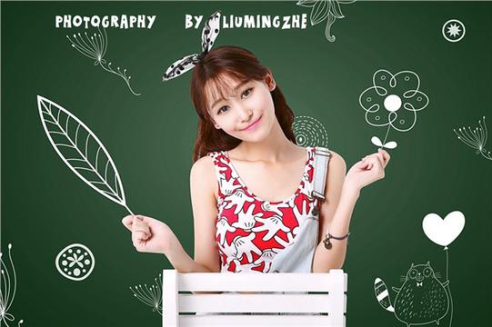可爱妹子卖萌写真