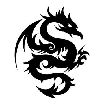 帅气的龙图腾纹身图案