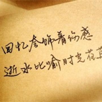 书写内心情感的文字