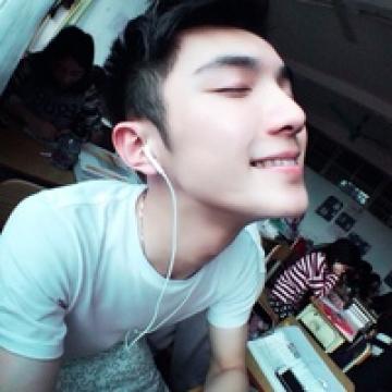 男生的帅气容颜