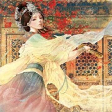 相忘于江湖的复古美女