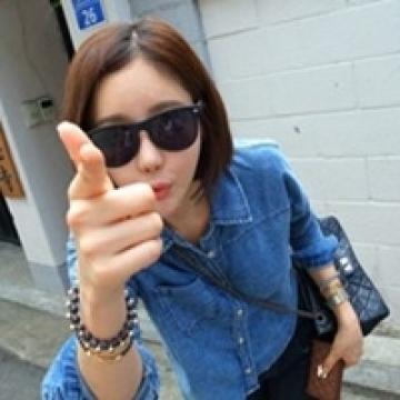 冷色调唯美女生