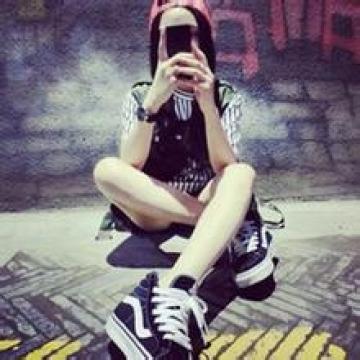 超拽的女生