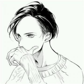 2019高清动漫头像男生冷酷图片 漫画中帅气的男主们