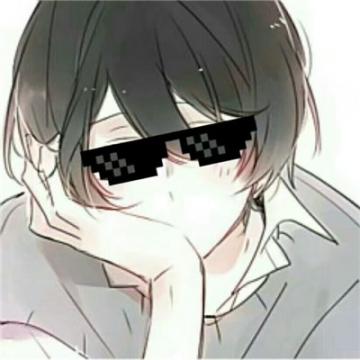 2019最近很火的社会头像动漫 霸气超酷墨镜男生头像