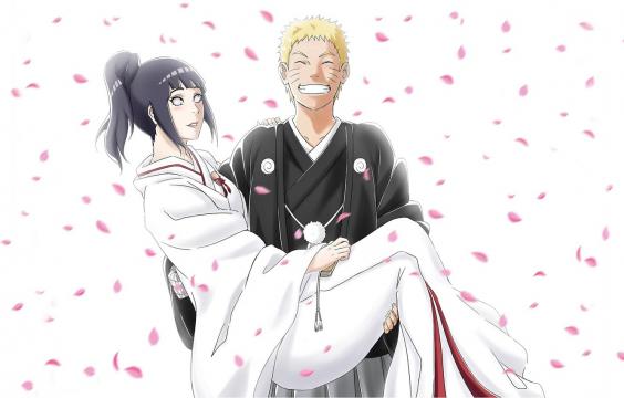 鸣人与雏田的日式传统婚礼