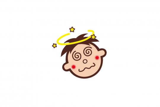 眼冒金星的旺仔