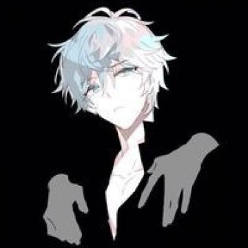 二次元卡通男生头像冷酷帅气 未曾有人能暖我心