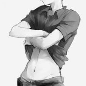 素描男生手绘黑白qq头像卡通版 劝我别难受不如给我倒杯酒