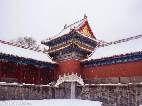 故宫的雪景