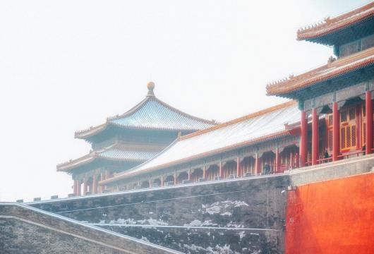 一起去看故宫的雪