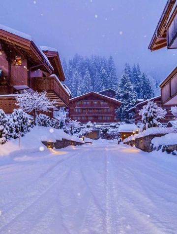 童话般世界之瑞士雪景