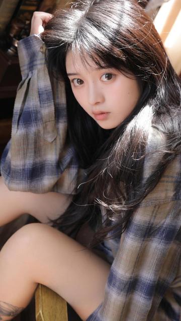 清纯恬静美女私房慵懒写真