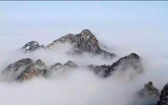 黄山风景区雪后初霁