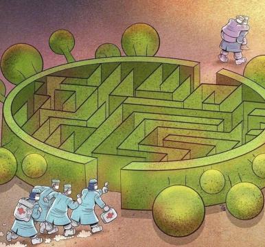 致敬疫情前线医护人员