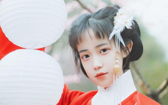 汉服发型美女元气精致唯美清纯写真