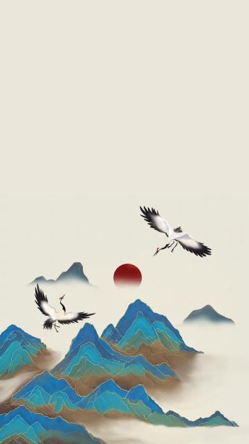 中国复古风唯美背景图