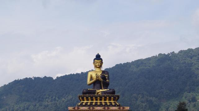庄严佛像雕像