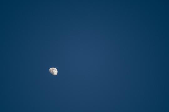 安静的夜晚天空