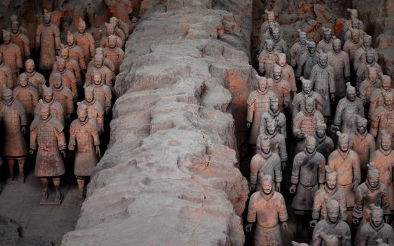 秦始皇兵马俑摄影